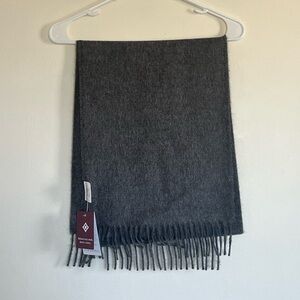 NWT Fair Indigo Gray 100% Alpaca Scarf